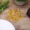 Grommet Eyelets, 100Pcs 6mm Brass Eyelets with Gaskets for Leather