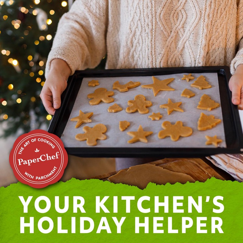 PaperChef – Culinary Parchment Paper – Pre-Cut Sheets – Multipurpose,