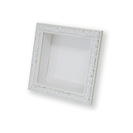 大仙 cazaro Frame + Paper Box , white silver