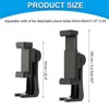 PATIKIL 2pcs Phone Holder for Tripod, Phone Tripod Mount Adapter