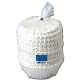 Kanae Paper Coffee Filter, 250 Count, 63-1355-55, White, 10.6 inches (27 cm)