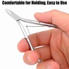 LePinko 4 Packs Upgraded Cuticle Trimmer kit, Sharp Dead Skin
