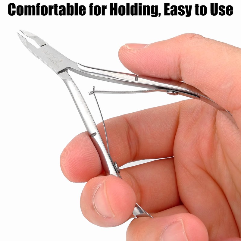 LePinko 4 Packs Upgraded Cuticle Trimmer kit, Sharp Dead Skin