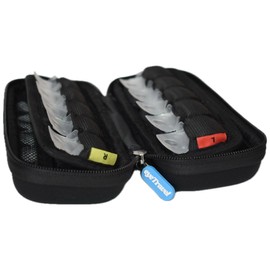 Contact Lens Case 40pcs for Travel Storage Organization with durable zipper