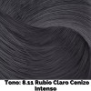 Nutrapel Color Tech Tinte Tono 8.11 Rubio Claro Cenizo Intenso