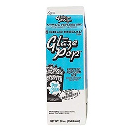 Popcorn Supply Glaze Pop® (28-oz. carton) Blue Raspberry