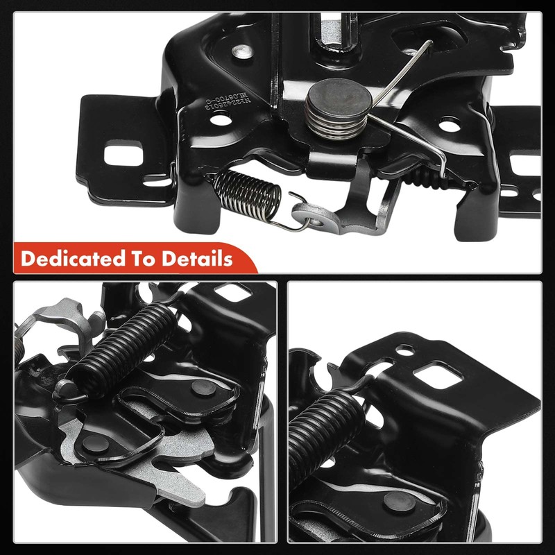 A-Premium Front Hood Latch Lock Assembly Compatible with Ford &