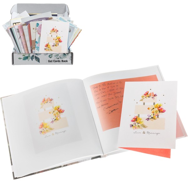 Artkive Wedding Keepsake Album - Transform Cards into Keepsake Book,