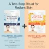 Skin 2.0 Mascarilla facial de vitamina C y ácido hialurónico