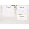 50 White Envelopes Gummed 100gsm. Suitable for Greetings Cards, Birthday,