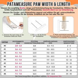 Eyein Dog Shoes, Paw Protection, Pack of 4 Breathable Dog Shoes with Non-Slip Sole and Reflective Velcro Fastening for Small, Medium and Large Dogs, Outdoor Sports, Dark Green, Size 4