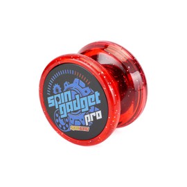 Spin Gear Spin Gadget Pro / Spin GADGET PRO (Equipped with Metal Ball Bearings for Longer Rotation!) (Red x Black Cap)