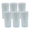 Vasos De Plastico Polipropileno Parece Peltre Highball Reutilizables de 13oz,