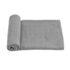 Muslin Swaddle Blanket, 100% Viscose Made from Bamboo Solid Gray