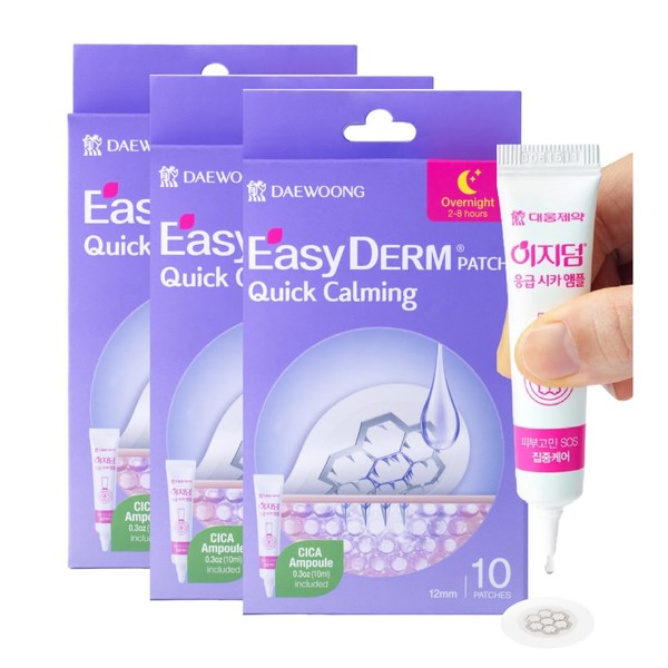 DWEasyDerm EasyDerm Quick Calming Magnesium Patches C 30 Patches Bulk