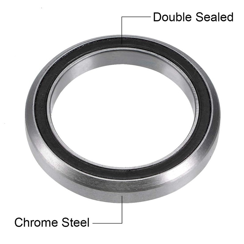 sourcing map MH-P03 Bearing 30.15x41x6.5mm Sealed Chrome Steel Bearings