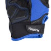 Harssidanzar Leather Perforated Motorcycle Gloves for Men Motorbike Riding Driving