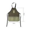CHENGZI Gardening Apron with Pockets Oxford Cloth