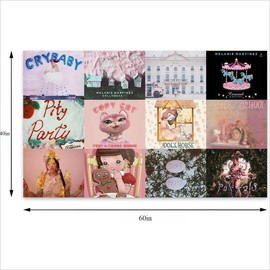 Melanie Martinez Flag Funny Tapestry Banner Art Home Decoration for College Dorm Room Decor,Outdoor,Gift, Parties - Size: 60x90in
