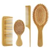 Genérico Cepillos de Bambú para Cabello, Peines de Bambú para