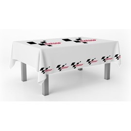 BeenSmile, Moto GP Table Cloth Decoration for Birthday, Children's Party, Celebration and Birthday, 1 Piece, 120 x 180 cm