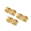 REPAIROCK 3 Pair 6 7 8 Speed Gold Tone Chain