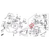 HONDA GENUINE OEM HONDA FUEL LINE HOSE TUBE CONNECTOR RUBBER