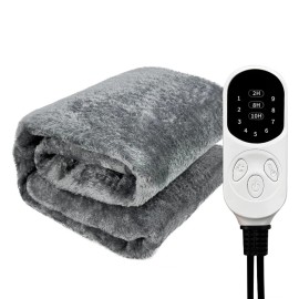 72W Heated Car Blanket Flannel Electric Car Blanket 12V Camping Electric Bla FFW