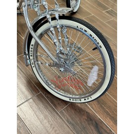 VINTAGE LOWRIDER PAIR OF CUSTOM LASER CUT LOWRIDER HEAD 3/8 AXLE ACCESSORY.