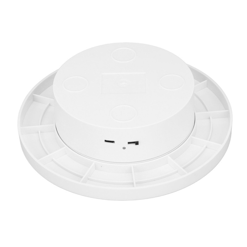 White Automatic 360° Rotating Display Turntable 3KG Load Bearing Electric