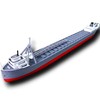 12" Prebuilt Display Model Ship (Carl D Bradley 1ft length