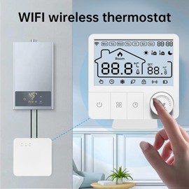Smart WiFi Thermostat TY Water Heating Controller Programmable Intelligent Heating Control for Home Use