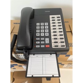 Toshiba Lot of 5 Toshiba DKT 3220S Charcoal Phones  **NEW**