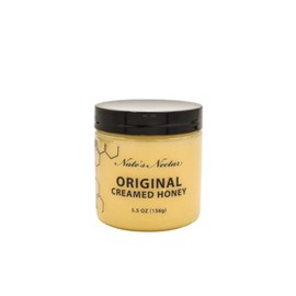 Nate's Nectars Creamed Honey Spreads, 5.5oz (1 Jar, Original)
