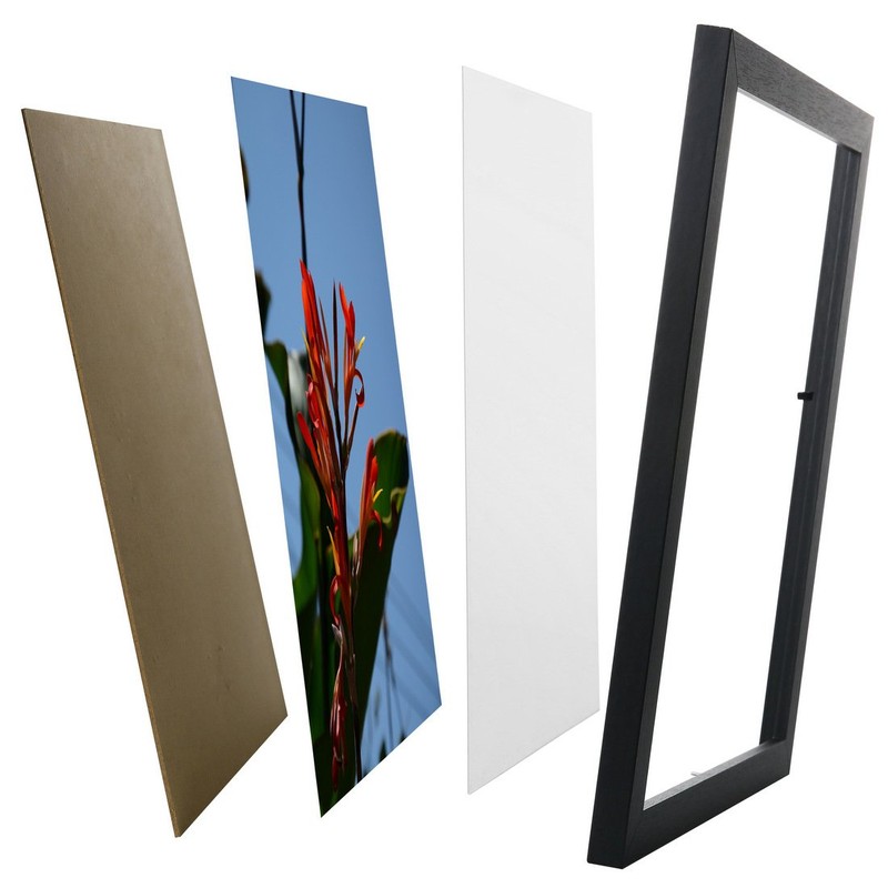 Uzifa 10x12 Inch Picture Frame WOOD without Mat For Display