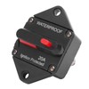 DC 32V Circuit Breaker with Switch Manual Reset Waterproof for