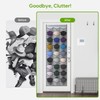 Unjumbly Baseball Hat Rack, 27 Pocket Over-The-Door Hat Organizer with