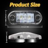 ALFU DC12-24V IP68 Waterproof LED Trailer Lights Kit Front Rear