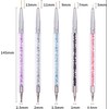 Set of 5 Double Ended Brushes for Nail Art Design,