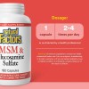 Natural Factors Msm Y Sulfato De Glucosamina 180caps Sfn Sin