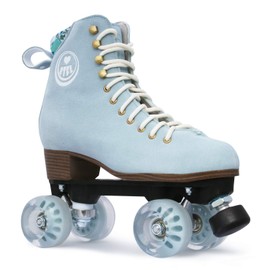 BTFL Pro Roller Skates Women, Kids or Men - Genuine Suede, Ideal for Outdoor Skating, Rink, Artistic and Rhythmic Skating. Stylish Colors Available. (Scarlett Pro US Women´s: 10 / US Men´s: 8.5)