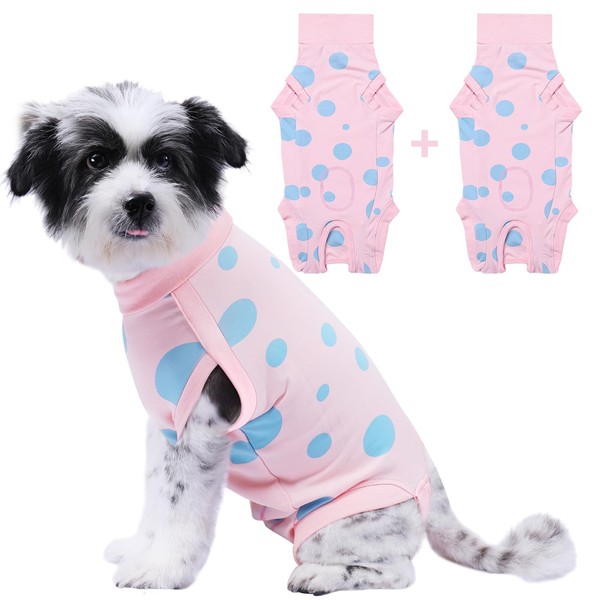 comwish Dog Surgery Recovery Suit, Post Surgery Protective Wear with