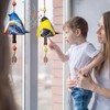 Ceramic Wind Chimes Chinese Innovative Lucky Hanging Bell Wind Chime
