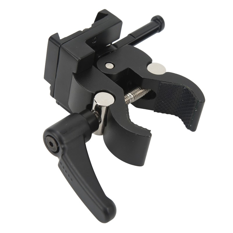 V Lock Battery Adapter with Crab Clamp Aluminum Alloy Mount