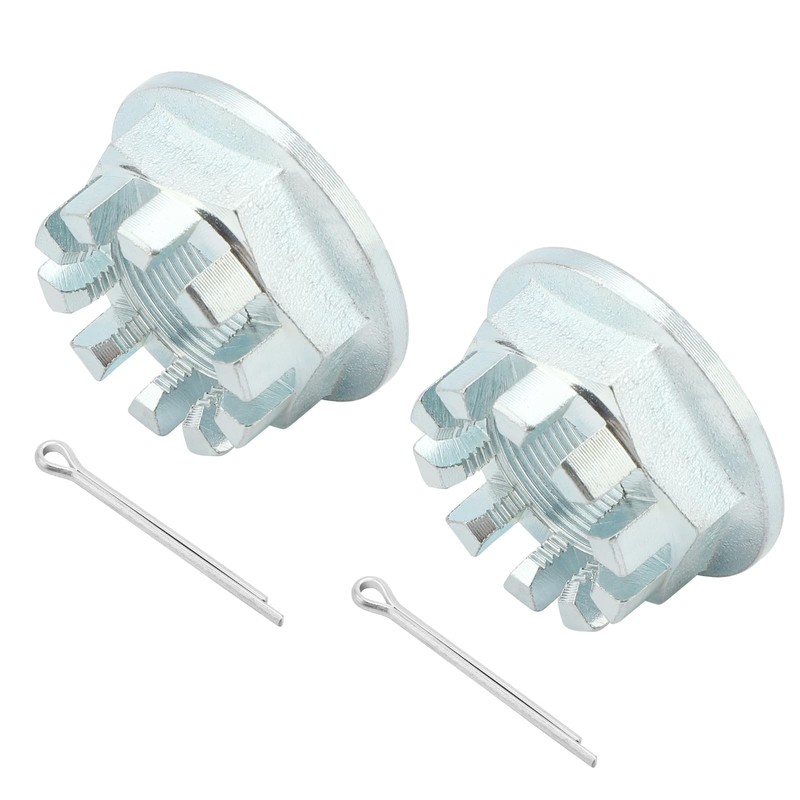 M MATI 2 Pcs Front Axle Nuts with Pins for