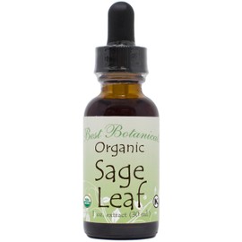 Best Botanicals Organic Sage Leaf Extract 1 oz.