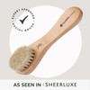 Hydrea London Face Brush - Natural Bristle Dry Facial Cleansing