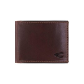 camel active Cruise RFID Men's Wallet Small Landscape Format Leather, brown, 000232