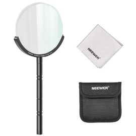 NEEWER 77mm Handheld Kaleidoscope Prism Lens Filter, Glass Prism Camera Lens Effect Filter, Detachable Handles, Multi Refraction, Variable Number of Photographic Subjects, DSLR Photography Accessory
