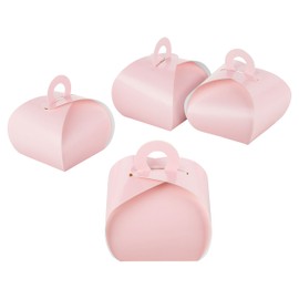 itenga Cardboard Gift Box for Filling (e.g. with Wedding Favour Gift for Guests, Christening / Newborn Gift, Advent Calendar) - Pack of 50